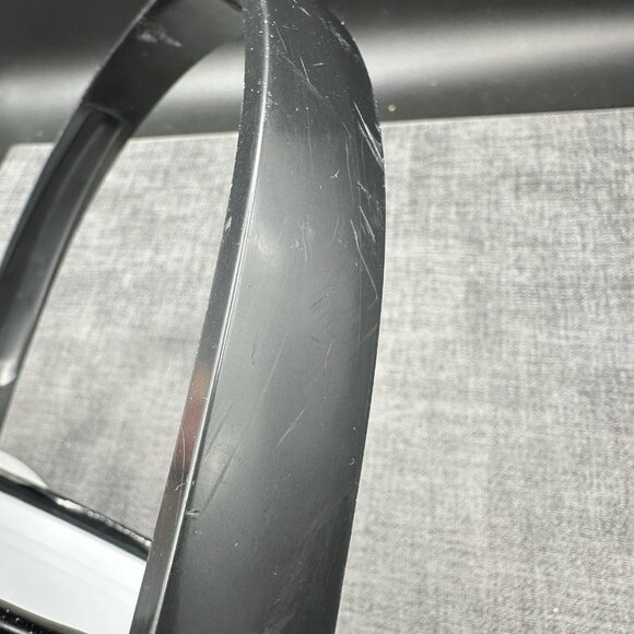 Vtg Mid Century MCM Ice Bucket Black Vinyl Clear Lucite Lid Barware Shelton Ware - Picture 9 of 14